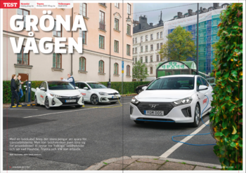 Vi Bilägare 2017/15 Biltest:  Hyundai Ioniq, Toyota Prius, Volkswagen Golf
