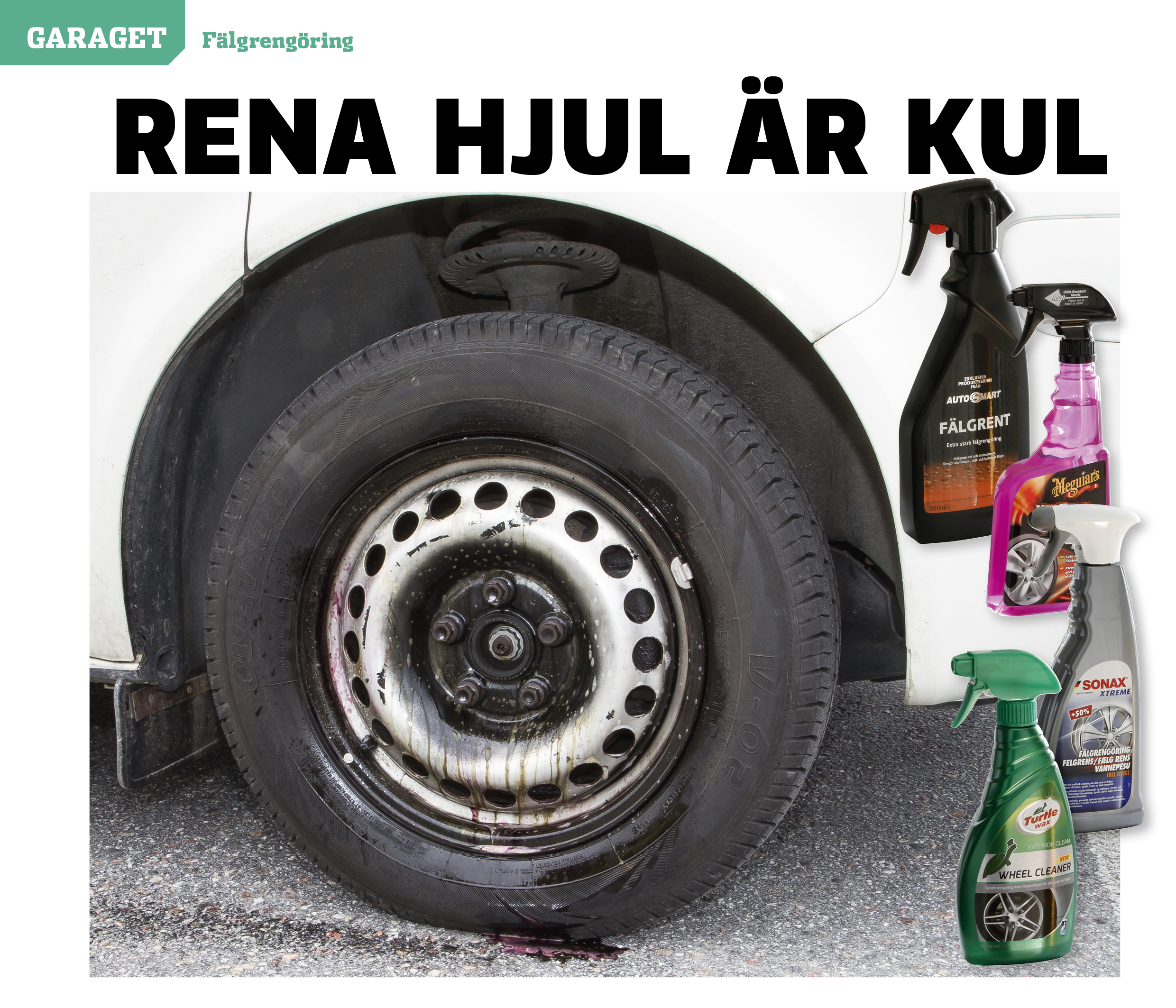 Vi Bilägare 2017/14 Garaget: Fälgrengöring