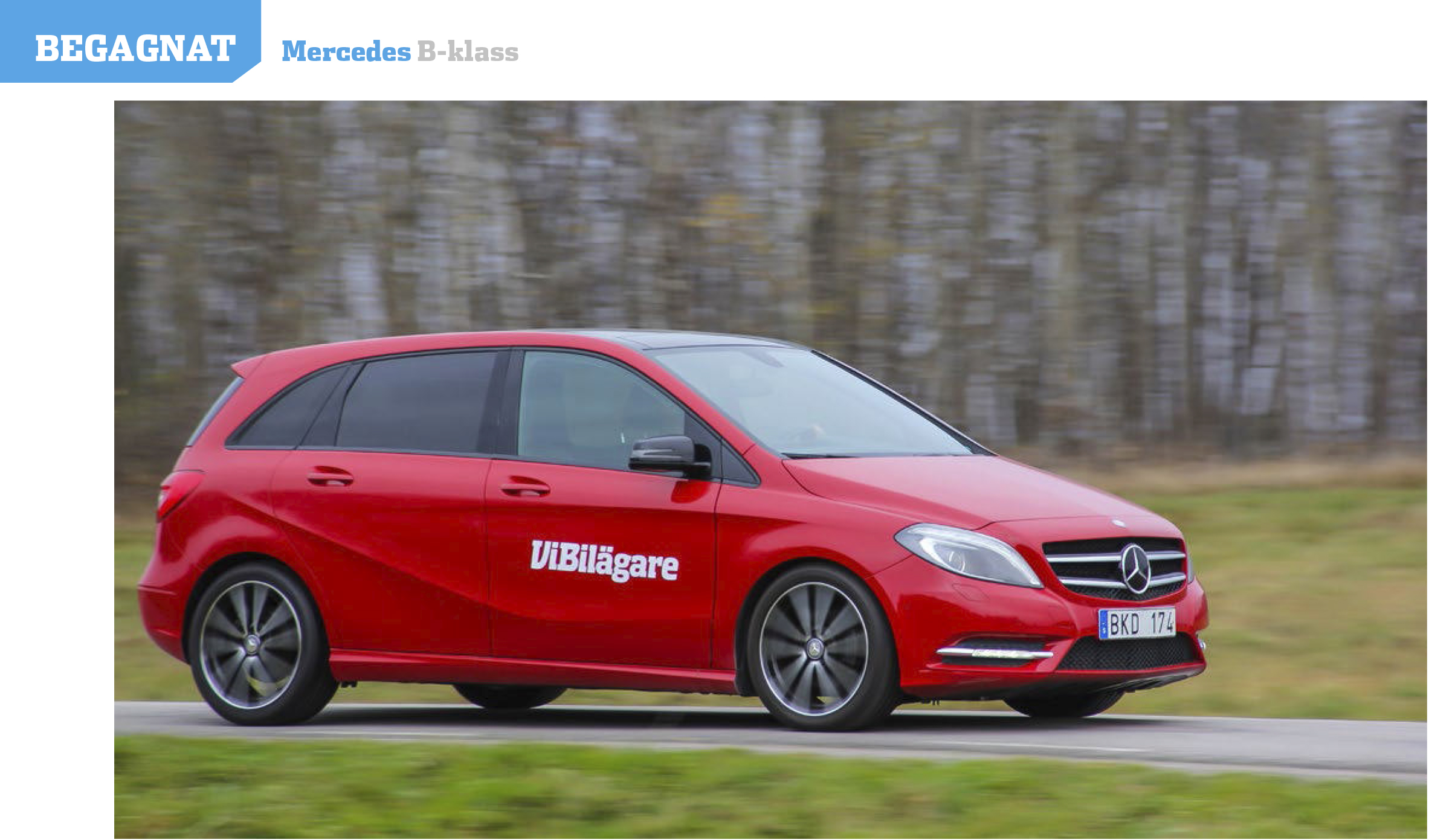 Vi Bilägare 2017/18 Begagnat: Mercedes B-klass