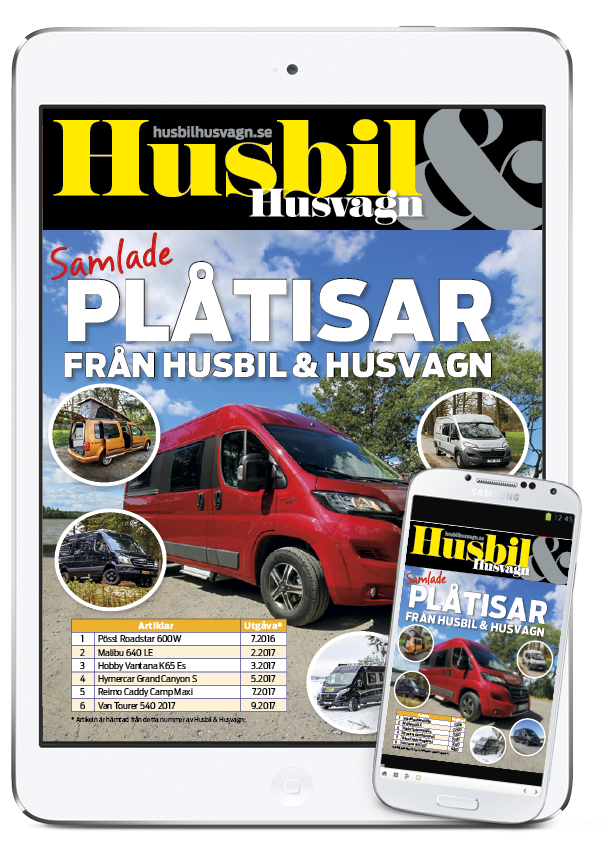 Samlade plåtisar från Husbil&Husvagn