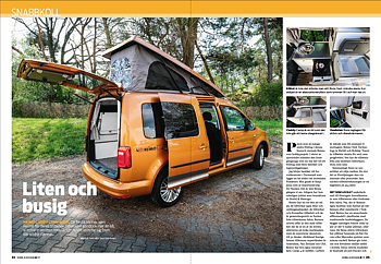 PROVKÖRT: REIMO CADDY CAMP MAXI - Husbil & Husvagn 07/2017