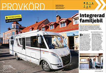 PROVKÖRT:  LMC EXPLORER PREMIUM I 680 ALDE - Husbil & Husvagn 08/2017