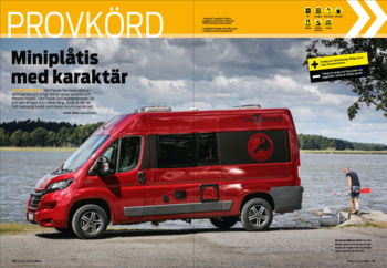 PROVKÖRT: VANTOURER 54 - Husbil & Husvagn 09/2017