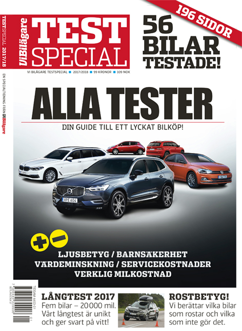 Vi Bilägare Testspecial 2017/2018