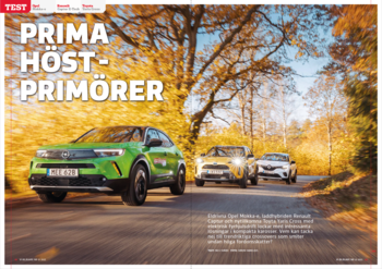 Vi Bilägare 2021/15 Biltest: Opel Mokka-e / Renault Captur E-Tech / Toyota Yaris Cross_11sidor