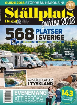 Ställplatsguiden 2018, Husbil & Husvagn nr 6/2018