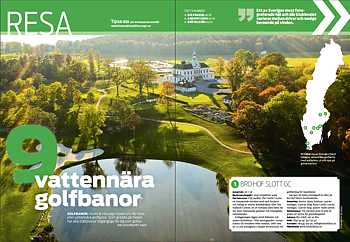 Resa 07/2018: Golfbanor, Camping Västerbotten, Grövelsjön
