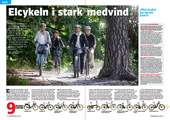 Elcykeltest - Vi Bilägare 10.2018