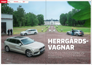 Vi Bilägare 2018/11 Biltest: Audi A4, Volkswagen Passat, Volvo V60