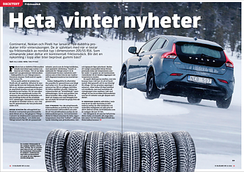 Test Friktionsdäck Vi Bilägare 2018/14