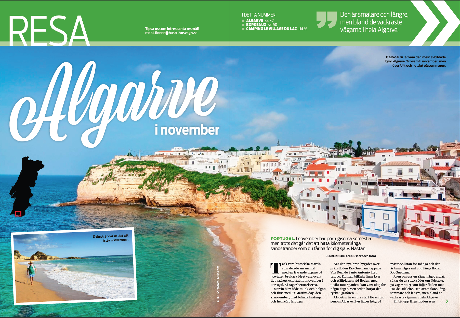 RESA 10/2018: Algarve, Bordeaux, Campong Le Village du Lac
