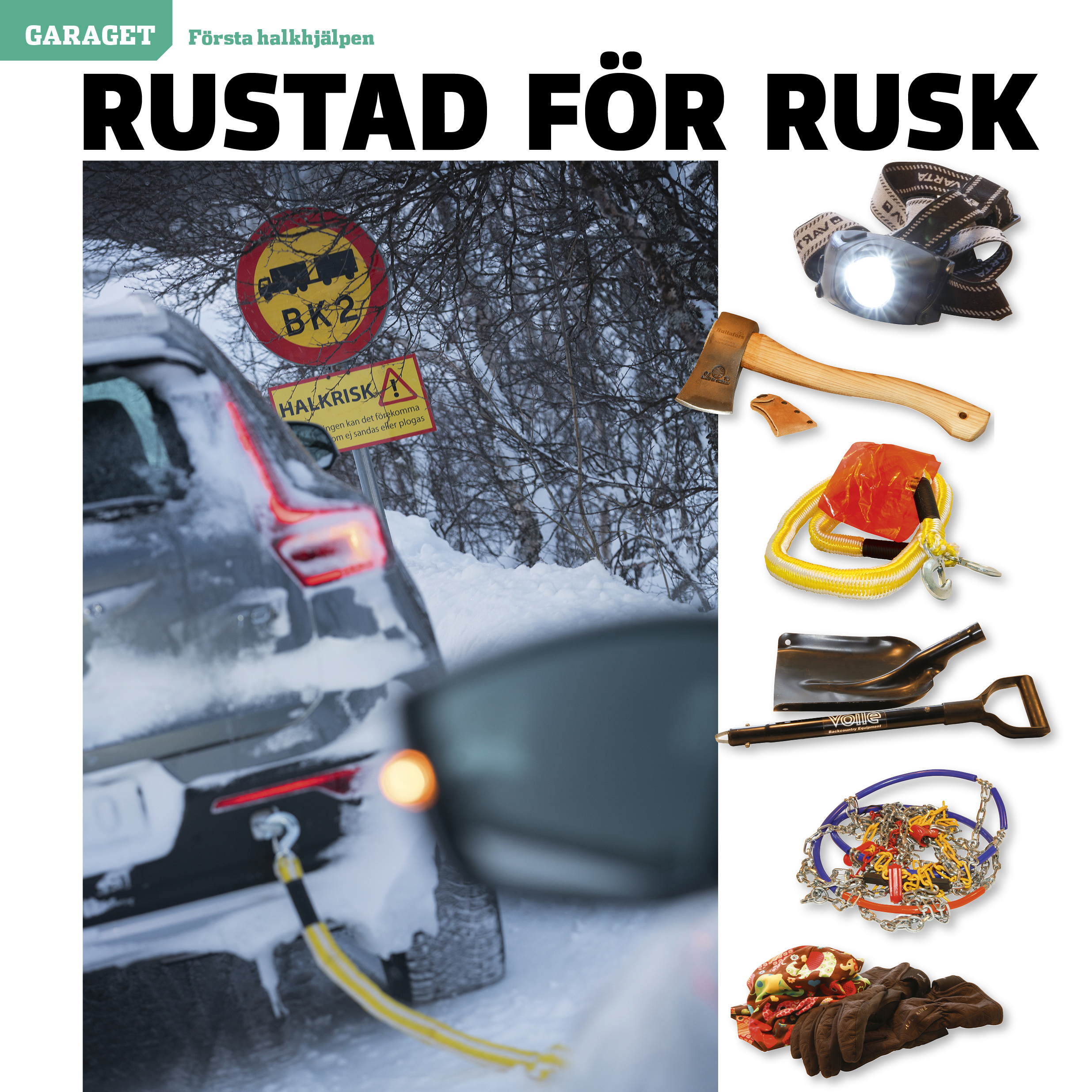 Vi Bilägare 2018/18 Garaget: Första halkhjälpen