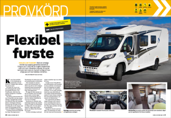 PROVKÖRT: KNAUS L!VE TI 650 MF. Husbil & Husvagn 2/2019