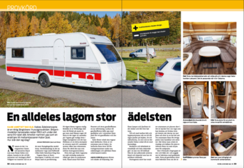 PROVKÖRT: KABE AMETIST 560 GLE. Husbil & Husvagn 2/2019