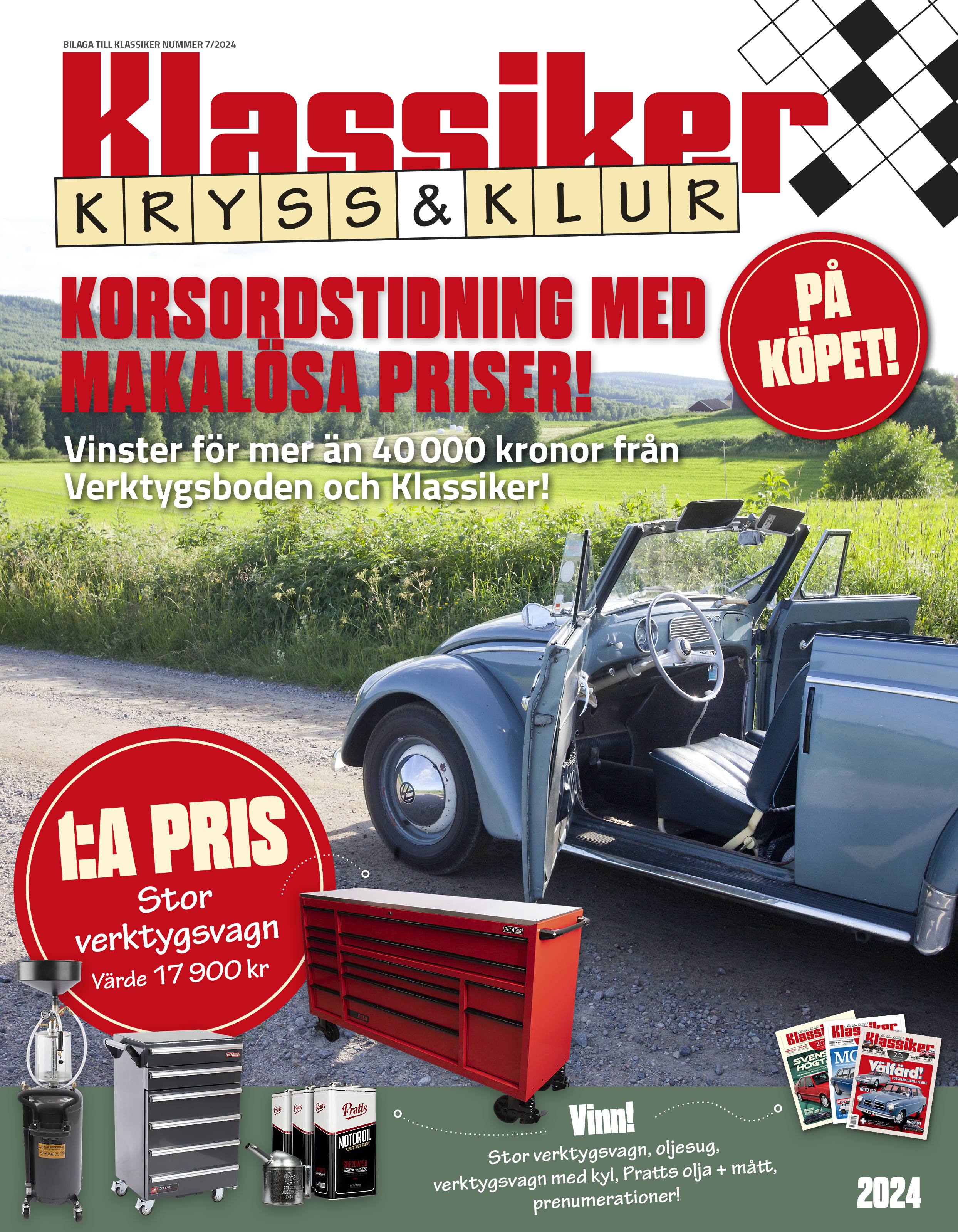 Klassiker 7.2024 med Kryssbilaga - 2