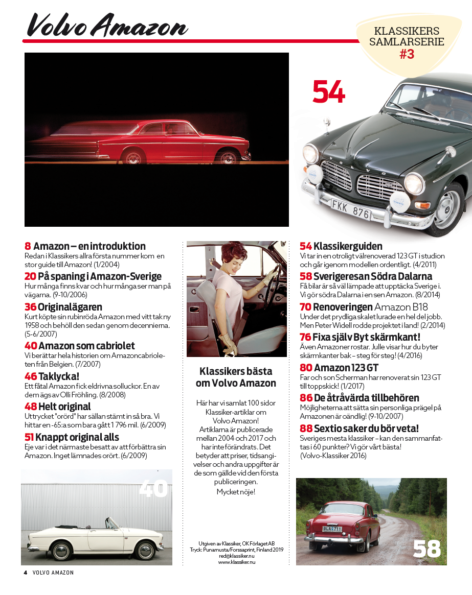 Volvo Amazon - Klassikers samlarserie #3 - 2