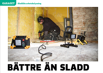 Vi Bilägare 2019/04 Garaget: Sladdlös arbetsbelysning