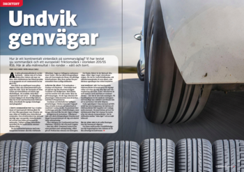 Test Sommardäck Vi Bilägare 2019/05
