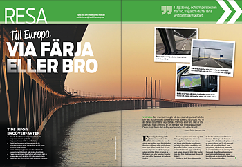 RESA 5/2019 - Färja eller bro i Europa/Rødby-Puttgarden/Gdansk och Sopot/Guide till Autobahn/Härjedalen fiske