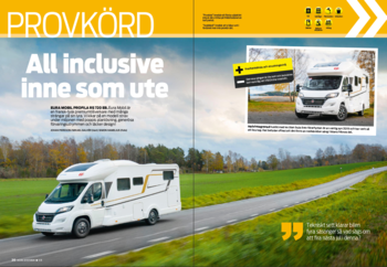 PROVKÖRT: EURA MOBIL PROFILA RS 720 EB - Husbil & Husvagn 5/2019