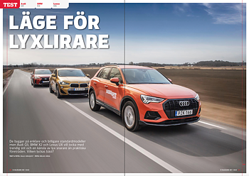 Vi Bilägare 2019/07 Biltest: Audi Q3/BMW X2/Lexus UX