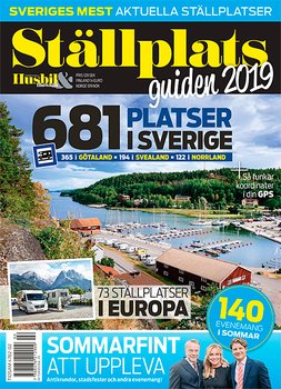 Ställplatsguiden 2019, Husbil & Husvagn nr 6/2019