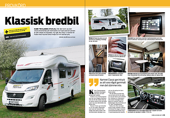 PROVKÖRT: KABE TM CLASSIC X740 LXL. Husbil & Husvagn 7/2019