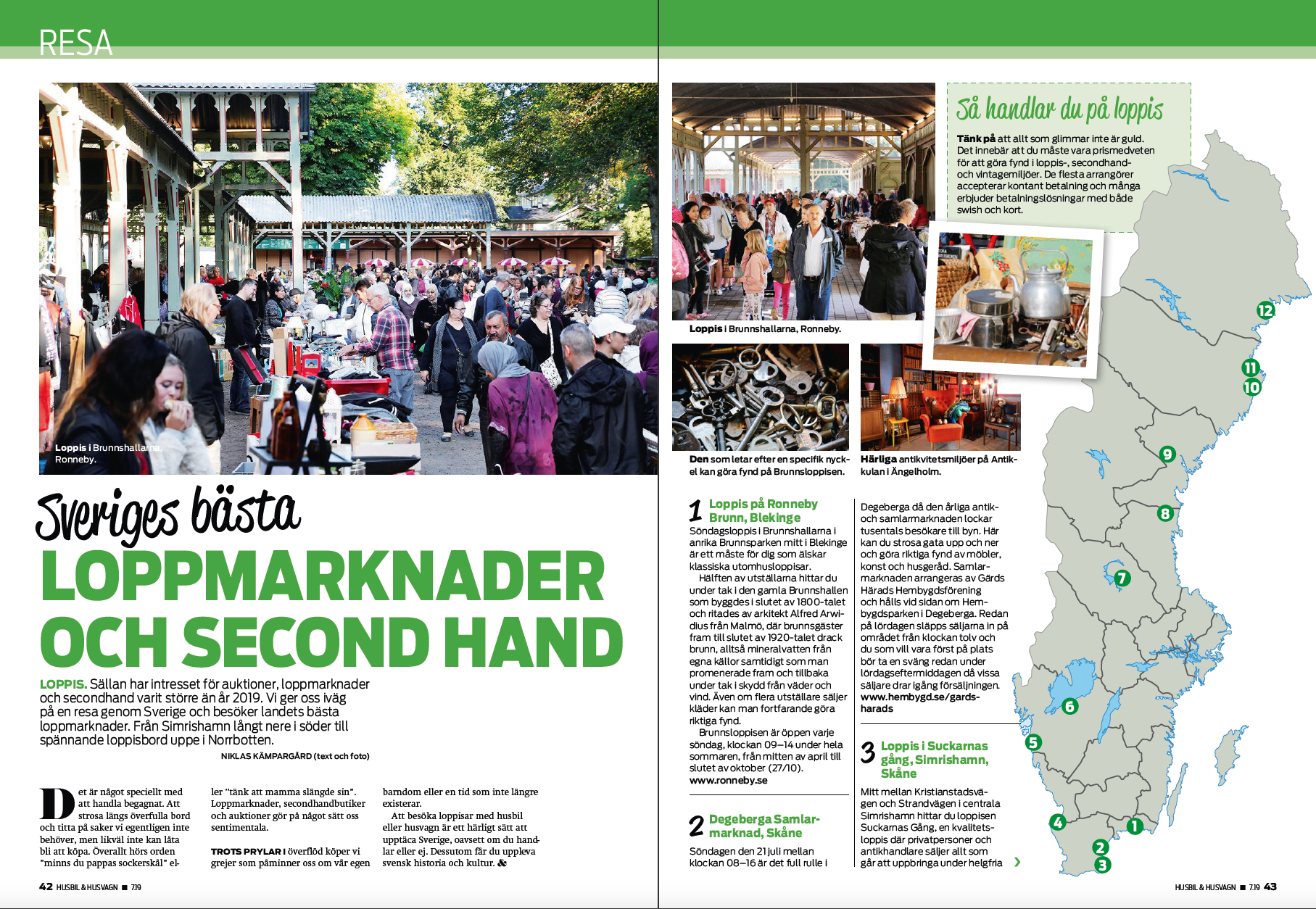 RESA 7/2019 - SVENSKA LOPPISAR, GOTLAND, FRANKRIKE, TYSKLAND