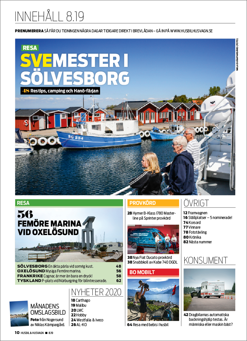 Husbil & Husvagn 8.2019 - 2