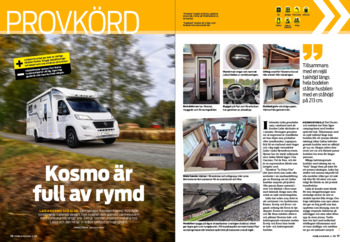 PROVKÖRT: Husbil & Husvagn LAIKA KOSMO 509 ALDE 11/2019