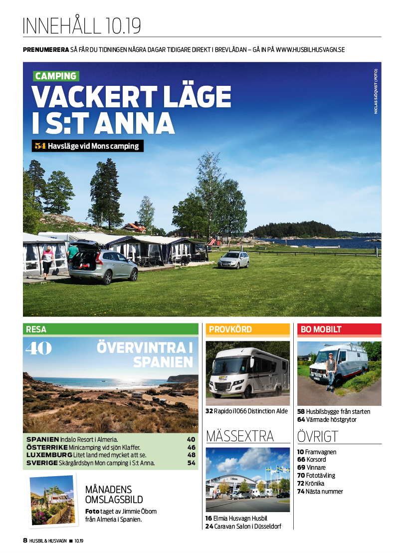 Husbil & Husvagn 10.2019 - 2