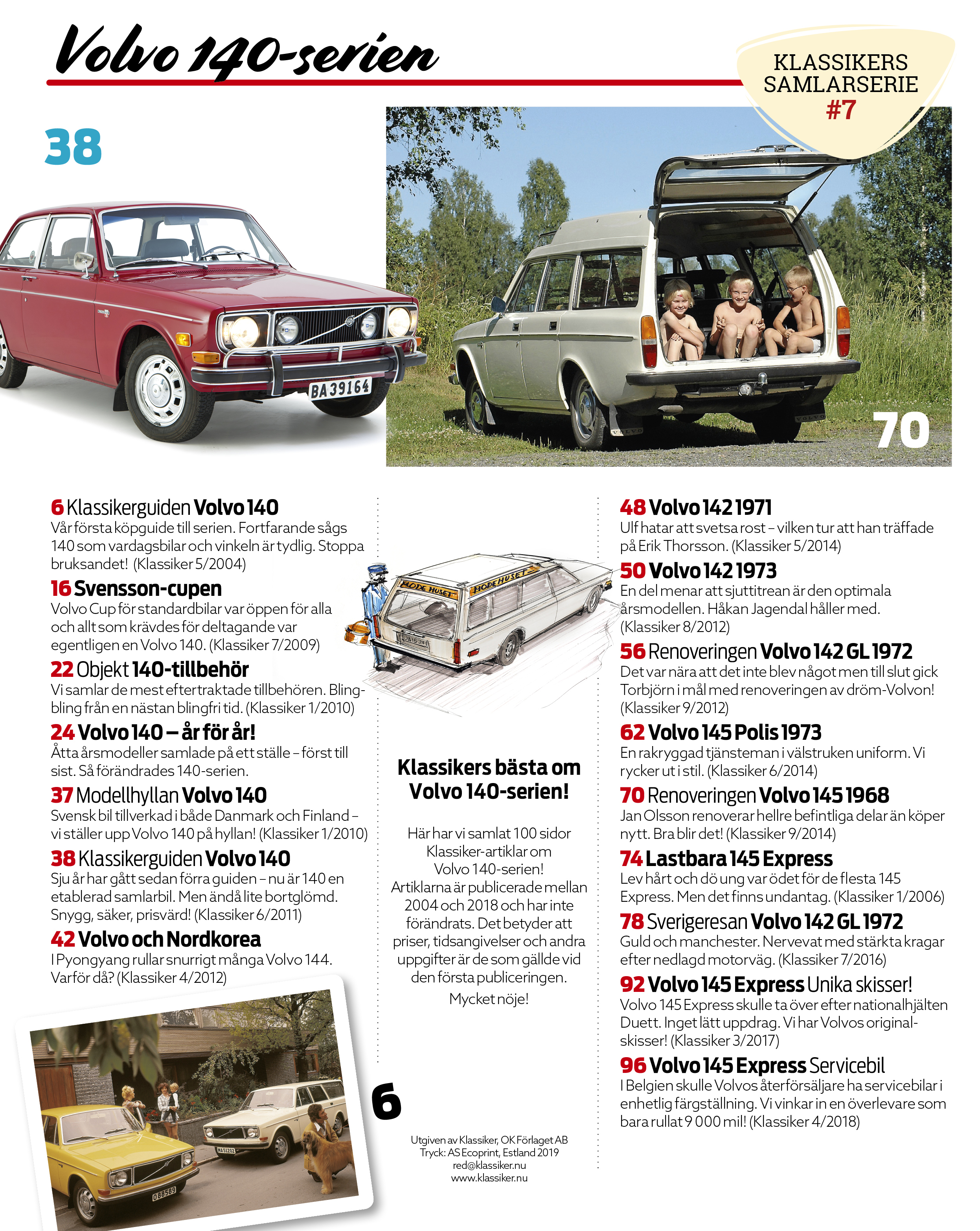 Volvo 140-serien - Klassikers samlarserie #7 - 2