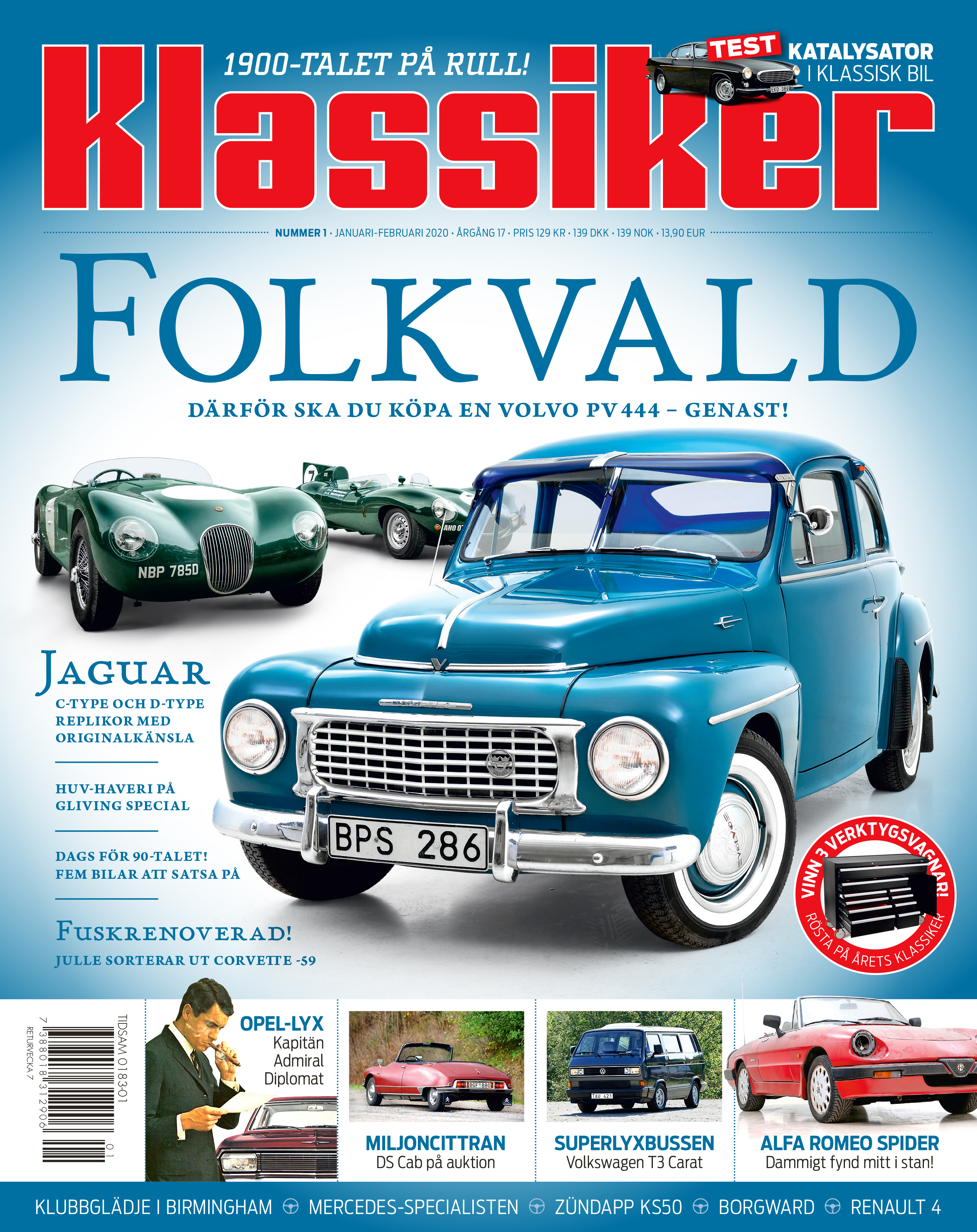 Klassiker 1.2020 med Klassikerkalendern!