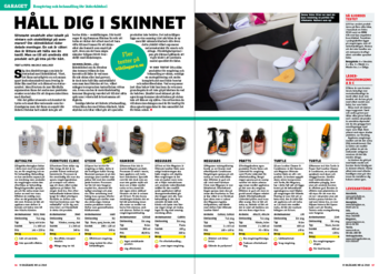 Vi Bilägare 2019/16 Garaget: Rengöringsmedel