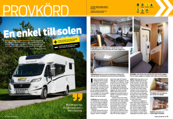 PROVKÖRT: Sunlight T 67 Tumbo Edition Husbil & Husvagn 2/2020