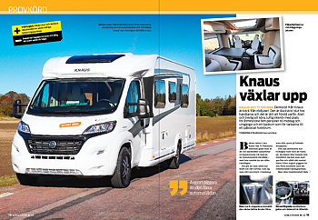 PROVKÖRT: Knaus Sky Ti 700 MEB Husbil & Husvagn 2/2020