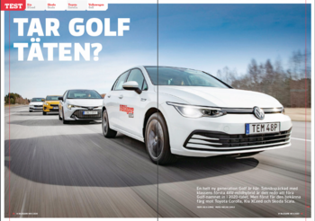 Vi Bilägare 2020/06 Biltest: Kia XCeed / Skoda Scala / Toyota Corolla / Volkswagen Golf