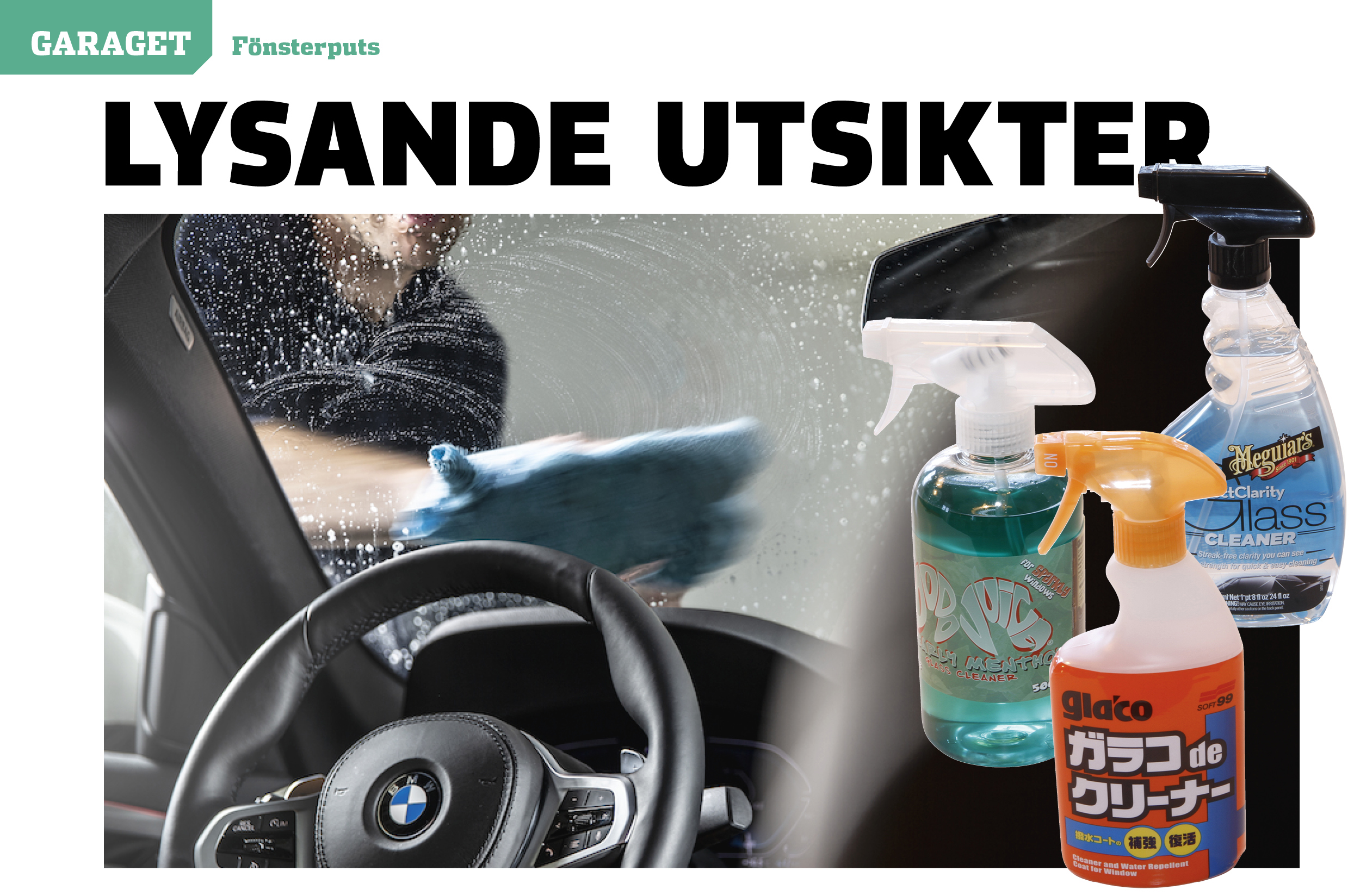 Vi Bilägare 2020/06 Garaget: Fönsterputs