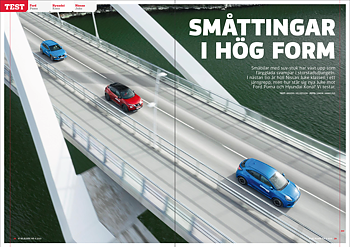Vi Bilägare 2020/08 Biltest: Ford Puma / Hyundai Kona / Nissan Juke