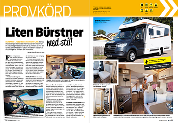 PROVKÖRT: BÜRSTNER LYSEO M 660 HARMONY LINE. Husbil & Husvagn 7/2020