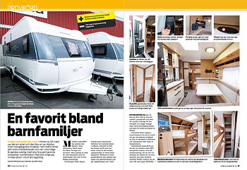 PROVKÖRT: HOBBY 560 KMFE DE LUXE. Husbil & Husvagn 7/2020