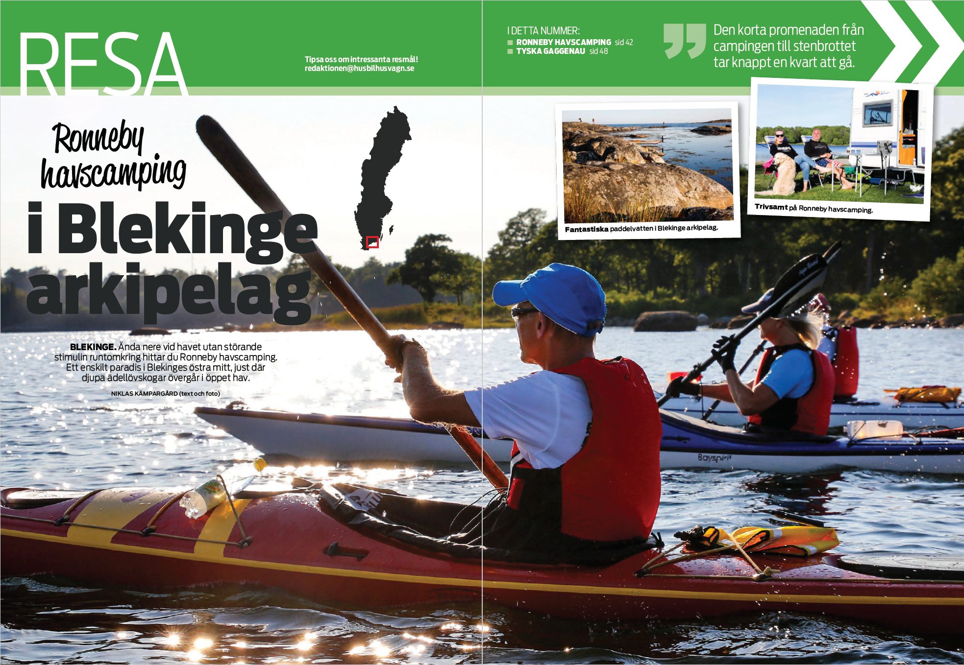 Digital fil: RESA 10/2020 -  Ronneby havscamping / Tyska gaggenau