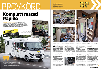 Digital fil: PROVKÖRT: RAPIDO I96 DISTINCTION. Husbil & Husvagn 11/2020