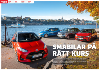 Vi Bilägare 2020/15 Biltest: Honda Jazz / Opel Corsa / Suzuki Swift / Toyota Yaris