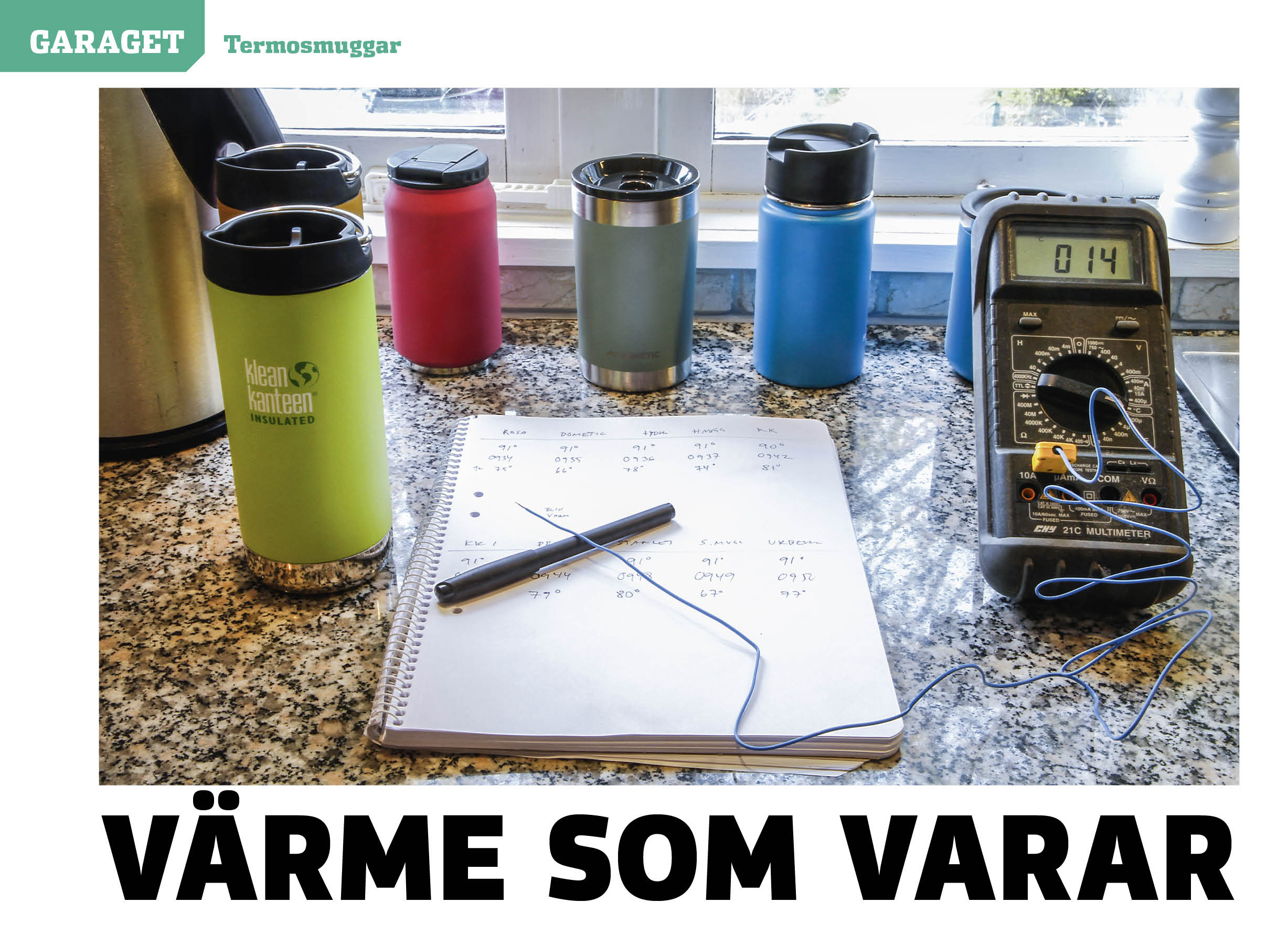Vi Bilägare 2021-16 Garaget: Termosmuggar
