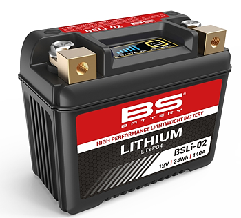 BS BATTERY Battery Lithium-Ion - BSLI-02 (LFPX7L) KX450 2019-2021