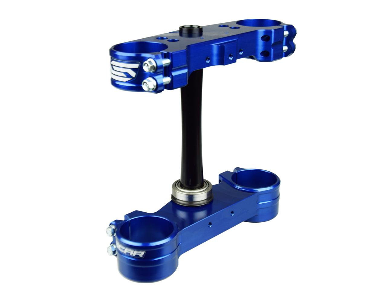 SCAR Triple Clamp OE Offset Blue KTM EXC/EXC-F HUSQVARNA FE GASGAS MC