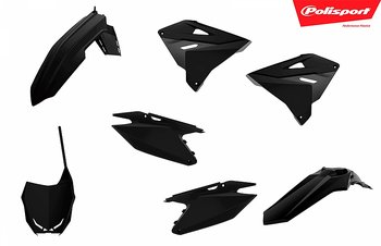 POLISPORT Plastic Kit Restyle 2019 Black Suzuki RM125/250