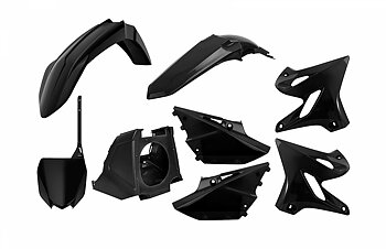 POLISPORT Plastic Kit Restyle Black Yamaha YZ125/250