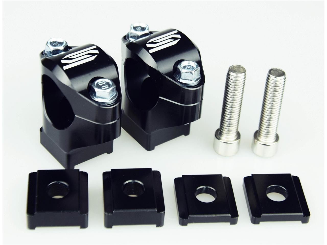 SCAR Bar Mounts Ø28.6mm +35 to 50mm OEM Triple Clamp KTM/HVA/BETA/SHERCO - 2
